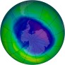Antarctic Ozone 1992-09-16
